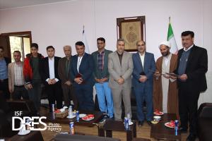 تفاهم نامه توسعه ۴ باب کلاس و ساخت سالن چند منظوره در شهرستان ورزنه منعقد شد