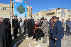 کلنگ ساخت مدرسه خیّرساز شهدای یزدان در مبارکه به زمین زده شد