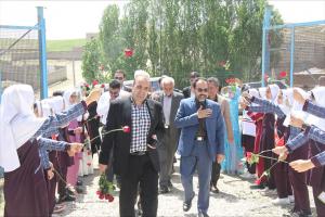 گزارش تصویری افتتاح مدرسه نرگس جزی روستای تیرکرت