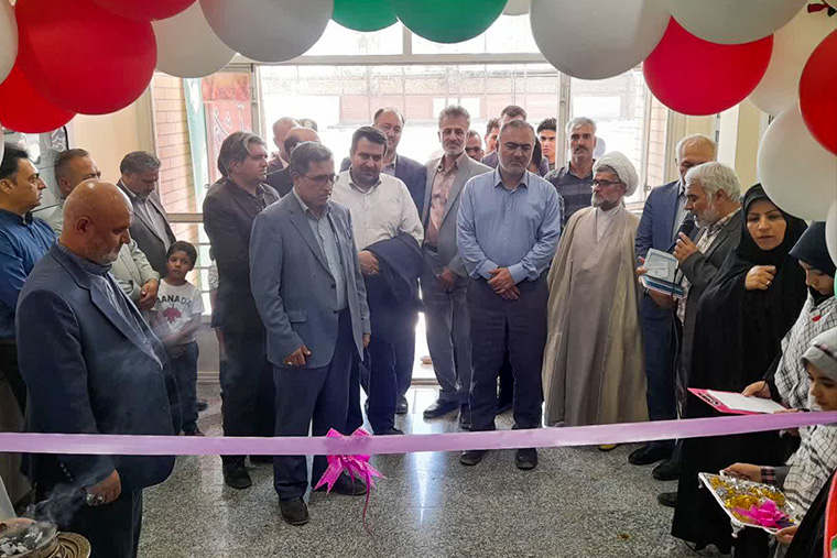760 14030330 2 افتتاح مدرسه برکت محمد اباد آران