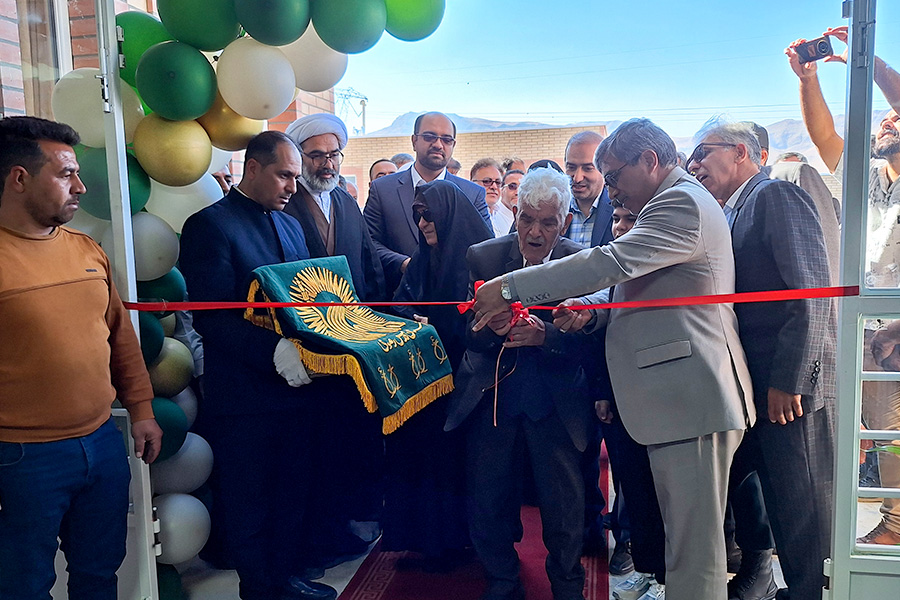 780 14030721 1 افتتاح مدرسه رضوی بودان تیران و کرون
