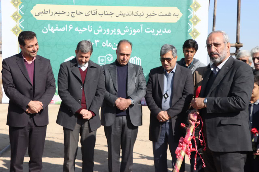 14031115 4 کلنگ زنی مدارس محله گورت وخاتون آباد