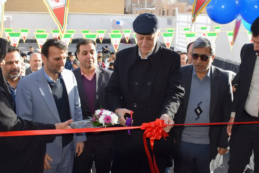 14031116 افتتاح و کلنگ زنی مدارس گلپایگان
