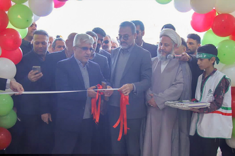 14031118 1 معاون استاندار افتتاح مدرسه رحمانی آران و بیدگل