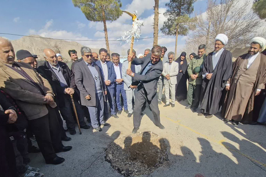14031118 3 کلنگ زنی مدارس دهاقان