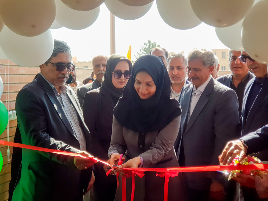 14040818 افتتاح مدرسه 6 کلاسه حق پرستی نجف آباد